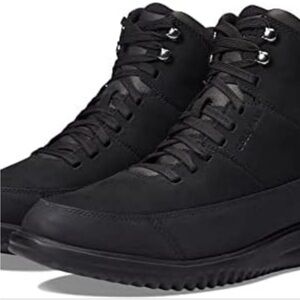 Cole Haan Grand+ Hiker Waterproof Men's Black High-Top Boots